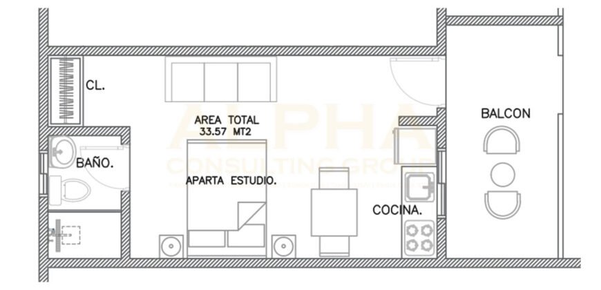 Studio Apartment in Bayahibe